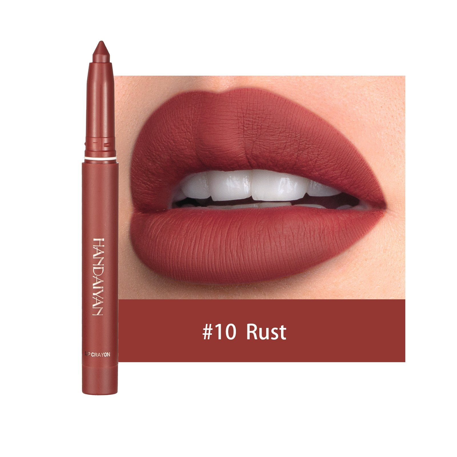 πRotating Sharpenable Matte Lipstick Pencils