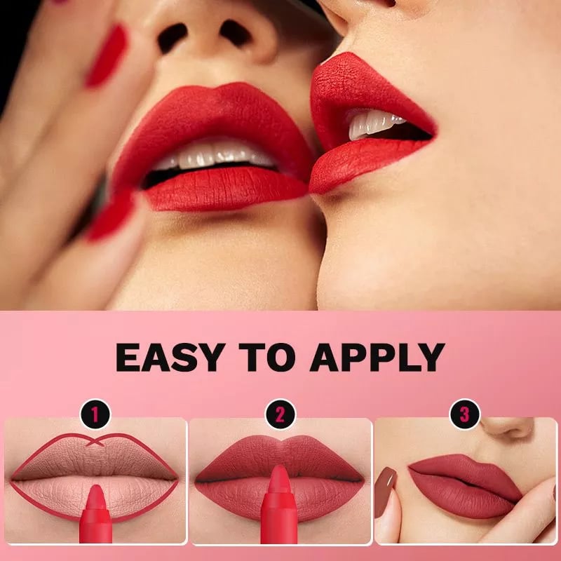 πRotating Sharpenable Matte Lipstick Pencils