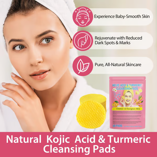 π₯Turmeric Kojic Acid Cleansing Pads