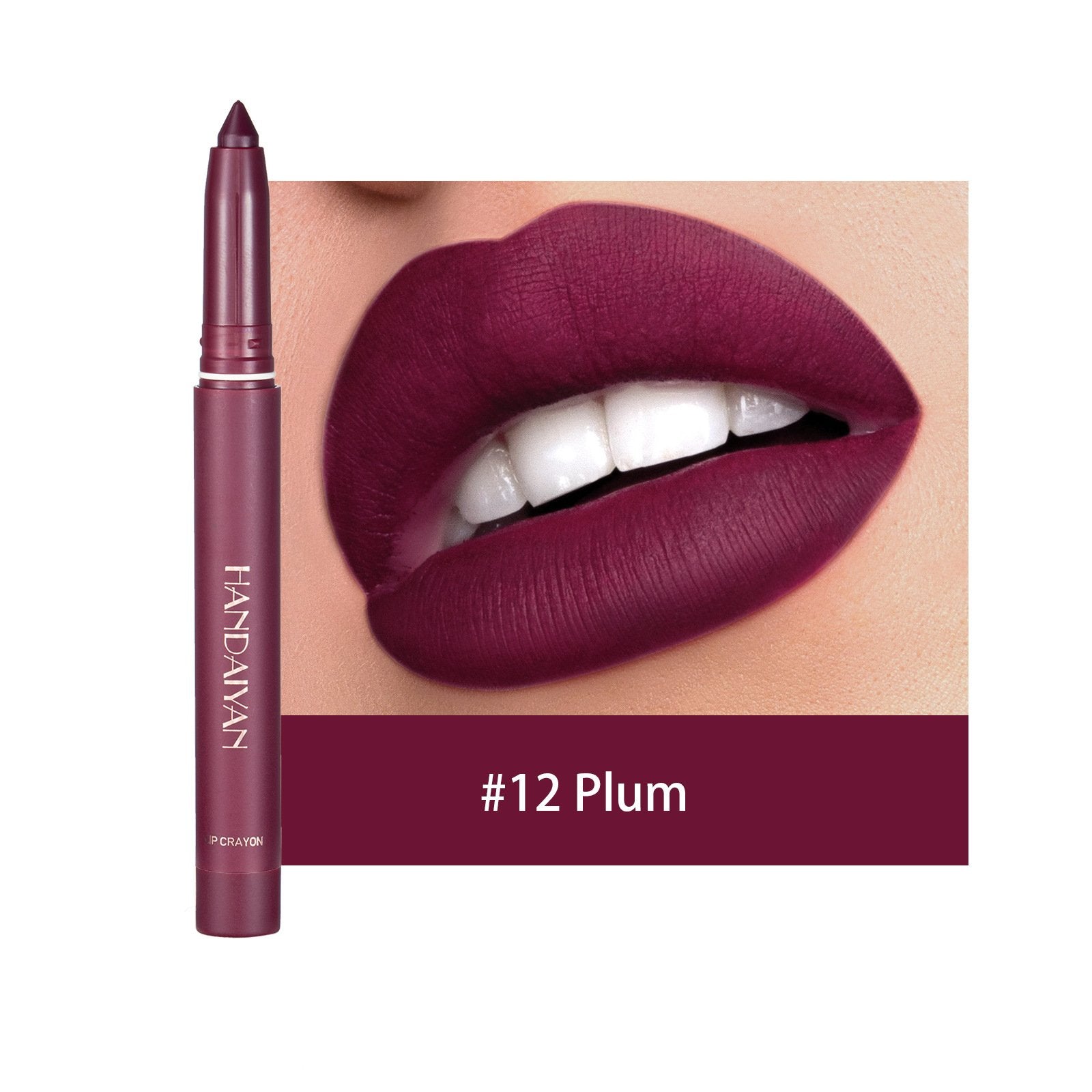 πRotating Sharpenable Matte Lipstick Pencils