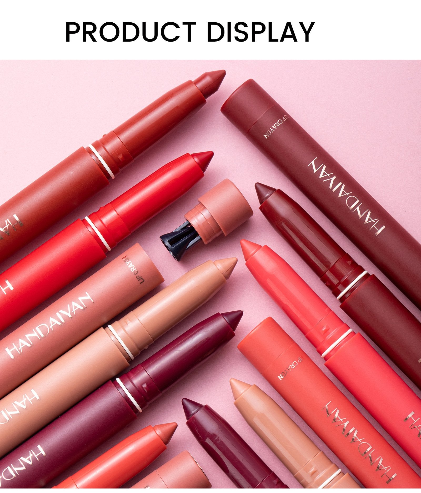πRotating Sharpenable Matte Lipstick Pencils