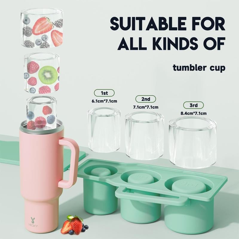 🔥Last Day Discount 49% Off🔥 Cylinder Ice Mold for Tumbler Cup